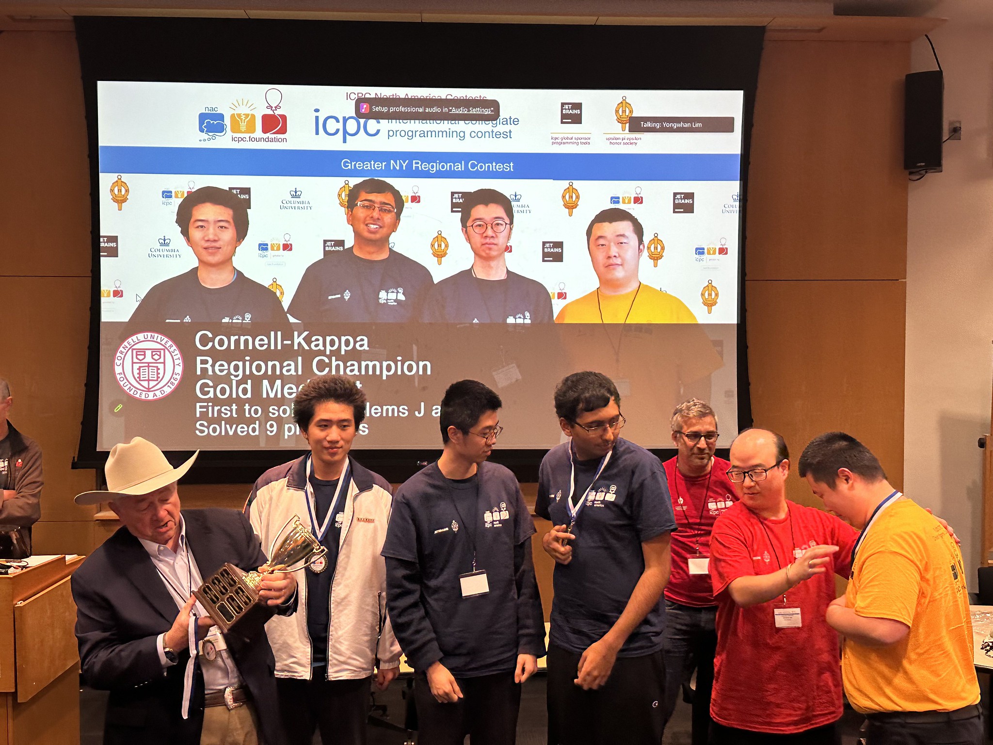 Cornell Kappa wins ICPC GNY Regionals 2023